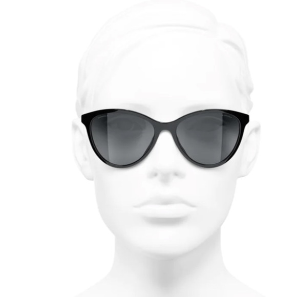 CHANEL: Butterfly Sunglasses REF:5459 C501 - Picture 4 of 9